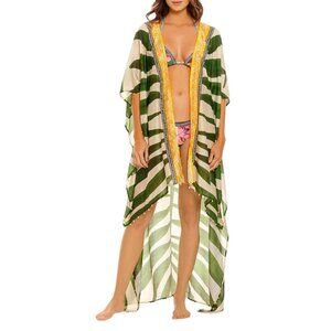 Agua Bendita Dara Printed Cover up Tunic